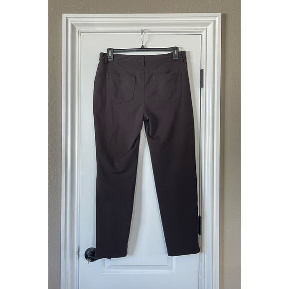 Ladies Croft & Barrow Brown Stretch Pants Size 14 - Picture 1 of 6